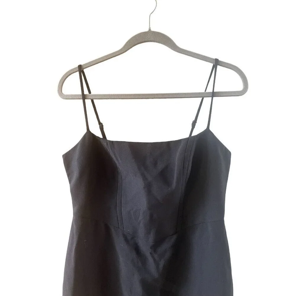$298 NWT Likely Women's Black Solid Shepp Midi Sheath Dress Size 10 - Picture 7 of 11